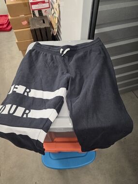 Under Armour Black Cozy Fleece Shorts
